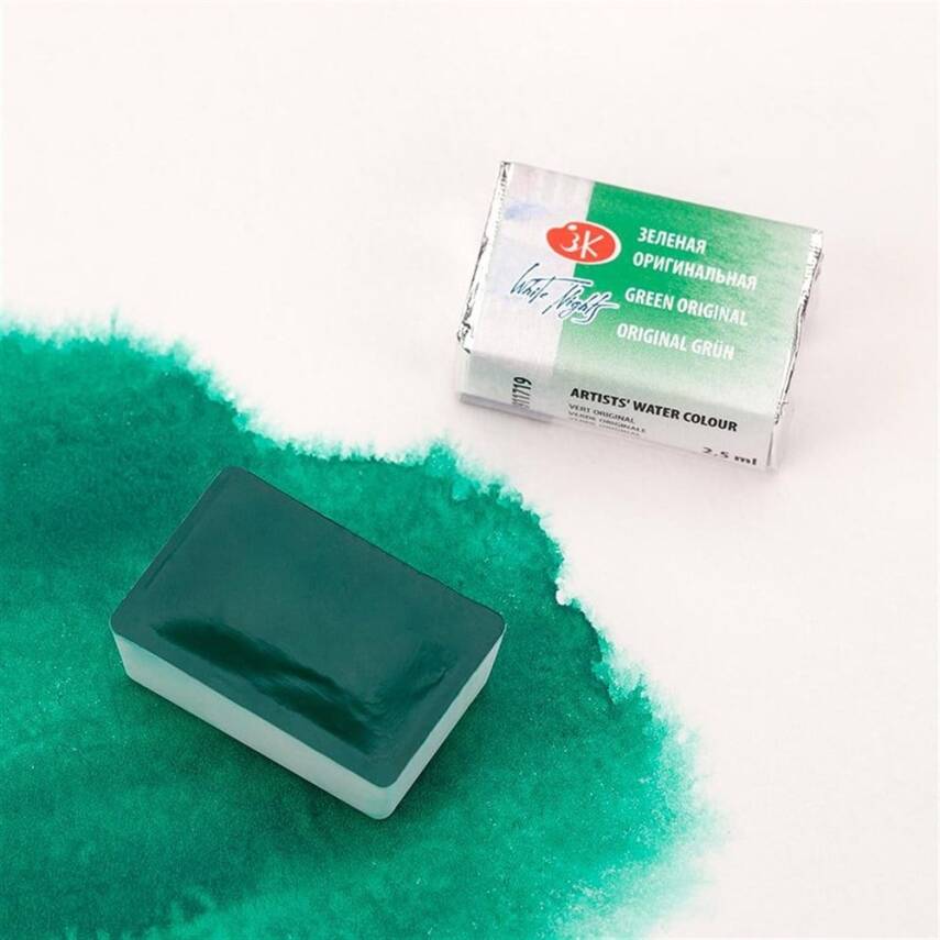 St. Petersburg White Nights 1/1 Tam Tablet Sulu Boya 719 Green Original - 2