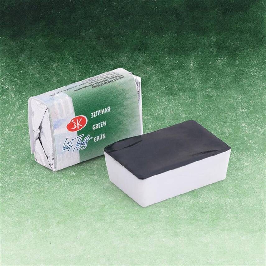 St. Petersburg White Nights 1/1 Tam Tablet Sulu Boya 725 Green - 1