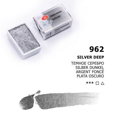St. Petersburg White Nights 1/1 Tam Tablet Sulu Boya 962 Silver Deep