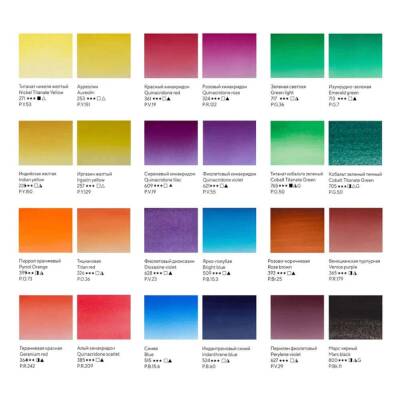 St. Petersburg White Nights Modern History Sulu Boya Seti 24 Renk - 3