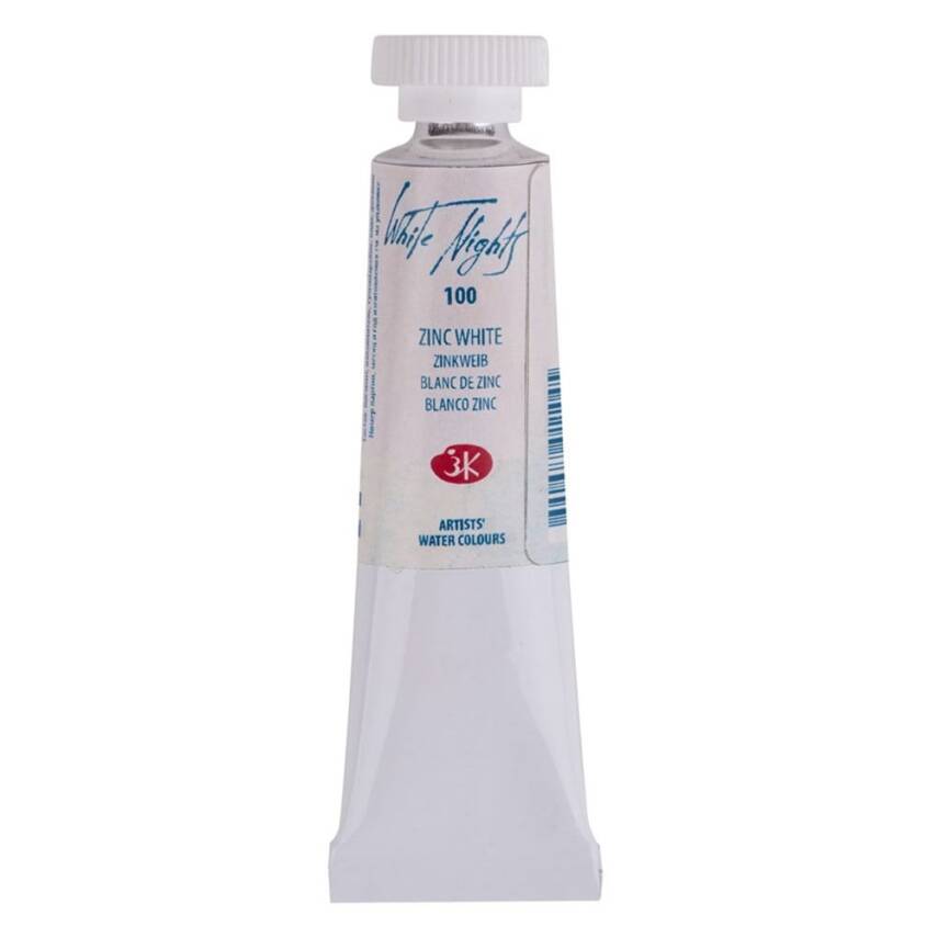 St. Petersburg White Nights Tube Watercolor 10 ml 100 Zinc white - 1
