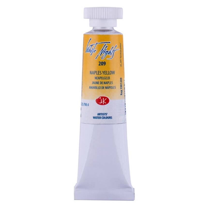 St. Petersburg White Nights Tube Watercolor 10 ml 209 Naples yellow - 1