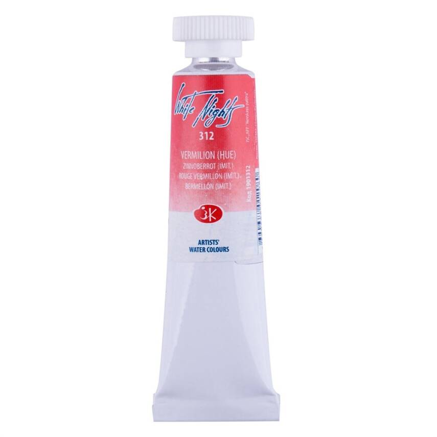 St. Petersburg White Nights Tube Watercolor 10 ml 312 Vermilion (HUE) - 1