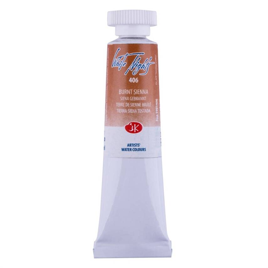 St. Petersburg White Nights Tube Watercolor 10 ml 406 Burnt Sienna - 1