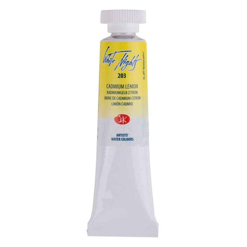 St. Petersburg White Nights Tüp Sulu Boya 10 ml 203 Cadmium lemon - 1