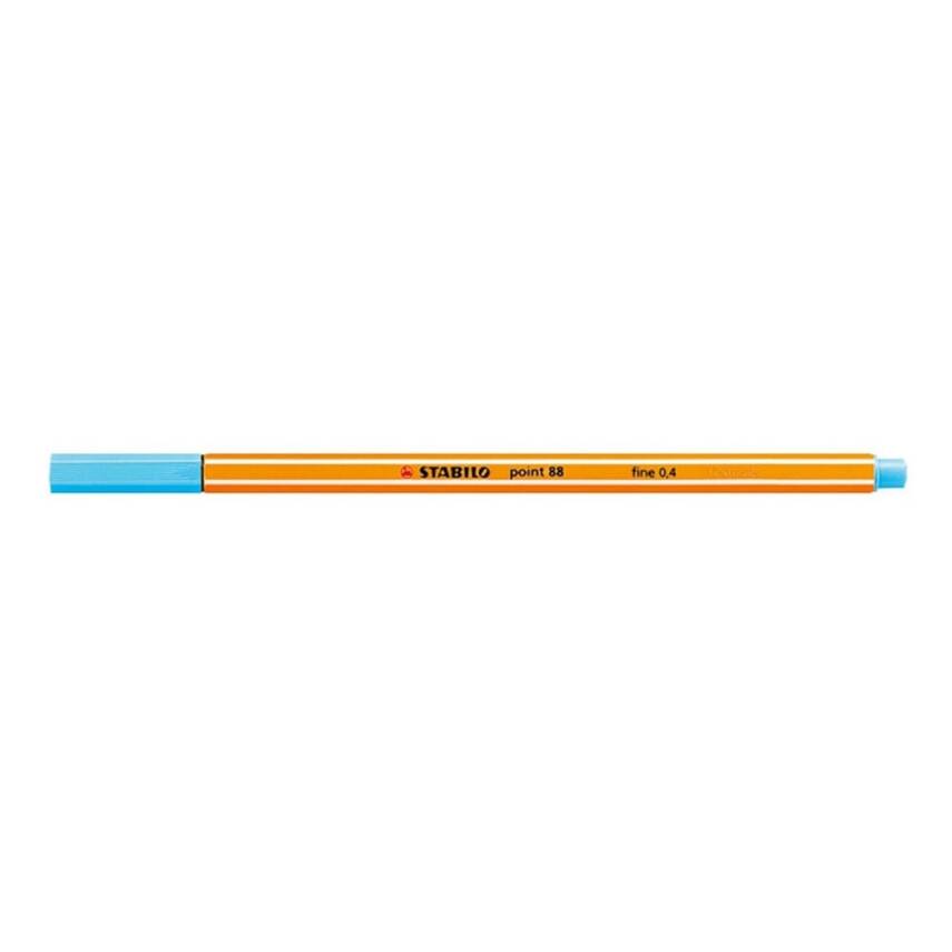 Stabilo 88-57 Point Felt Tip Pen Pale Blue - 2