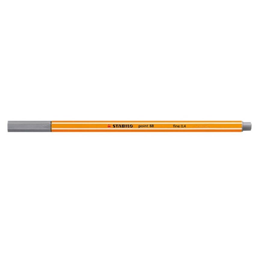 Stabilo Felt Pen No: 96 Dark Gray - 1