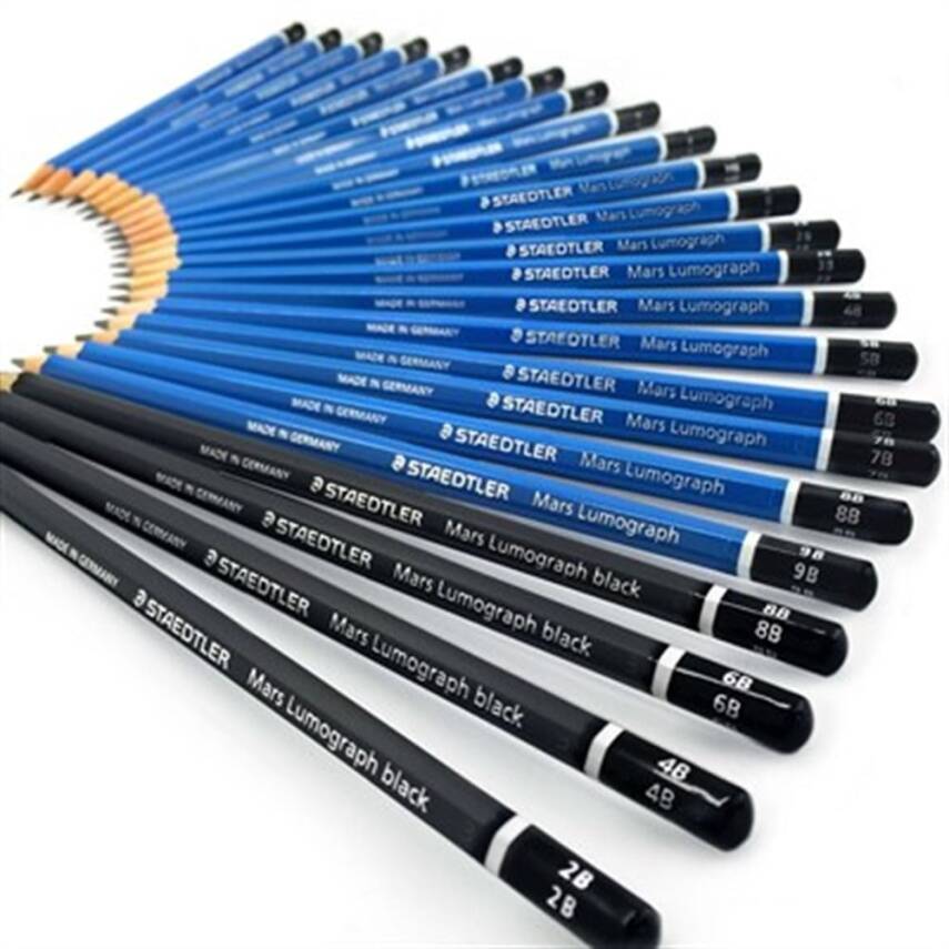 Staedtler 100 G24 Mars Lumograpy Kurşun Kalem 24'Lü - 3