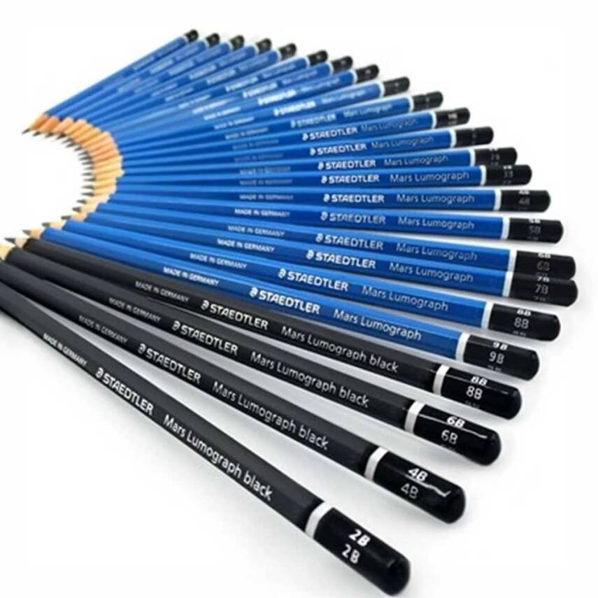 Staedtler 100 G24 Mars Lumograpy Kurşun Kalem 24'Lü - 2