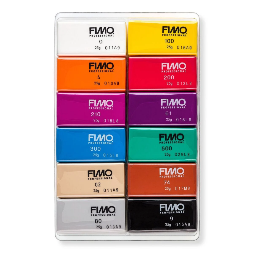 Staedtler Fimo Modeling Clay Set 12 Colors Basic - 2