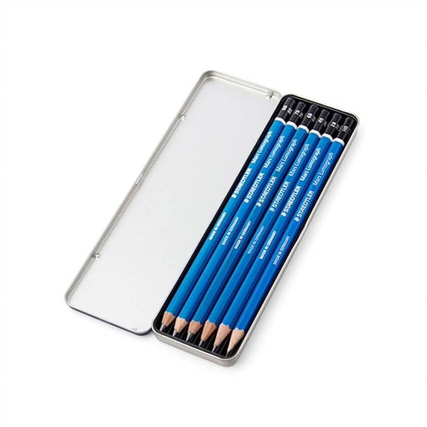 Staedtler G6 Mars Lumograpyh Kurşun Kalem 6'Lı - 1