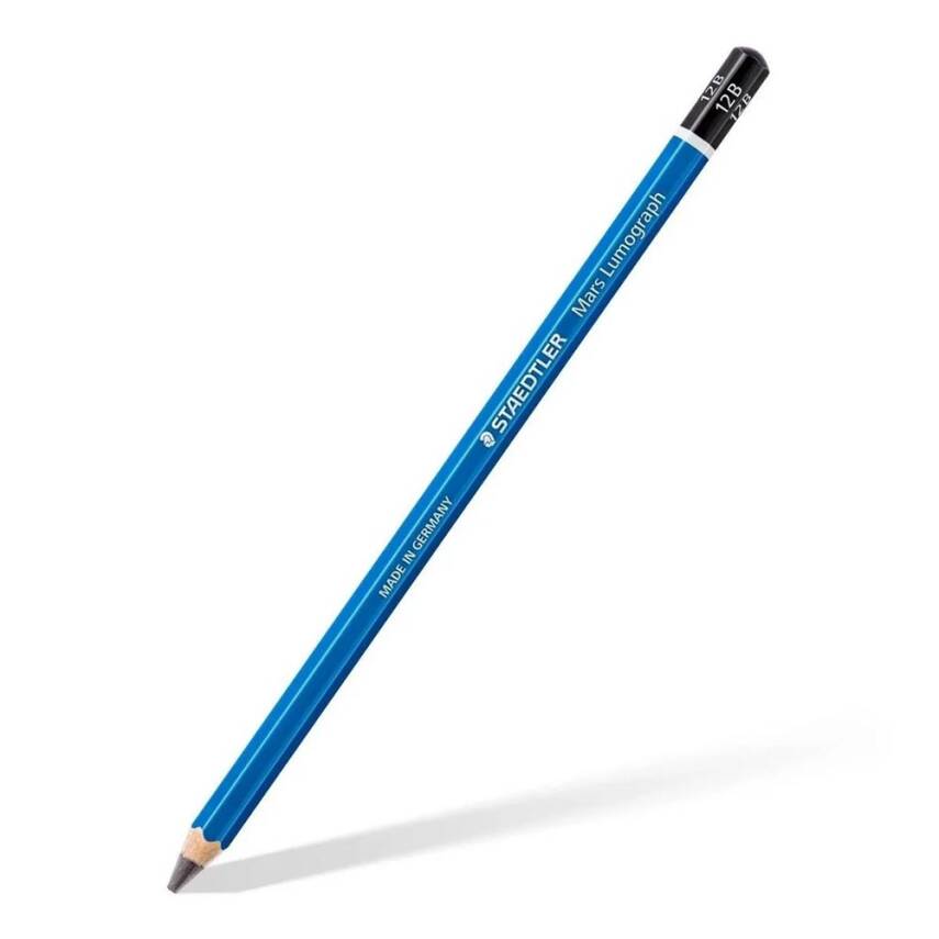 Staedtler Mars Lumograph Dereceli Kalem 6B - 1