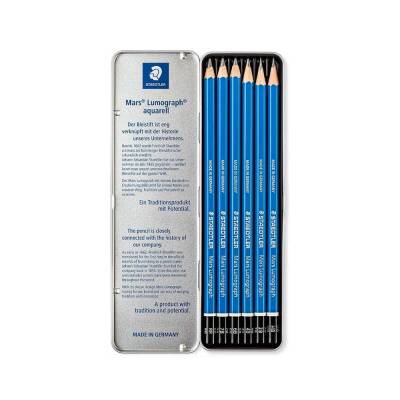 Staedtler Mars Lumograph Pencil Set of 6 (1)