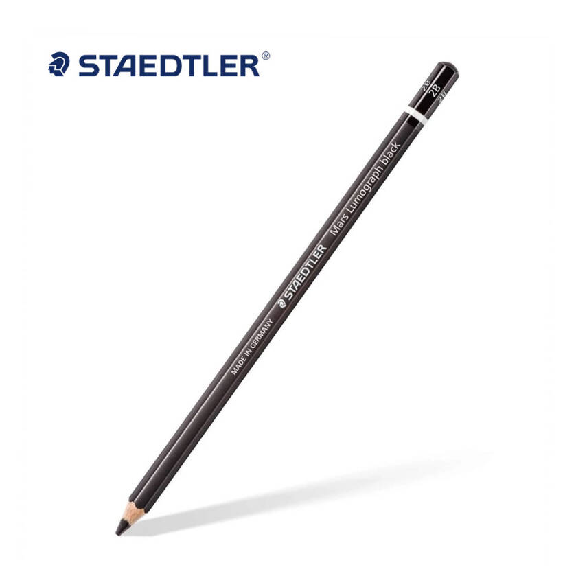 Staedtler Mars Lumograpy Kurşun Kalem 100B-2B - 1