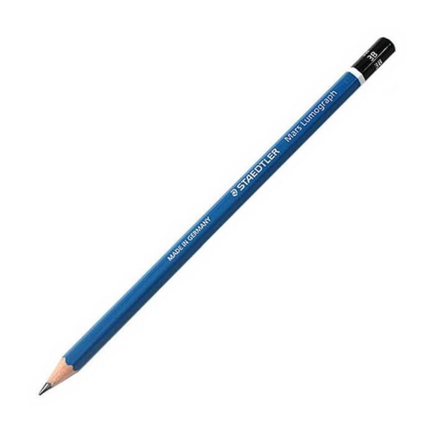 Staedtler Mars Lumograpy Kurşun Kalem 3B - 1