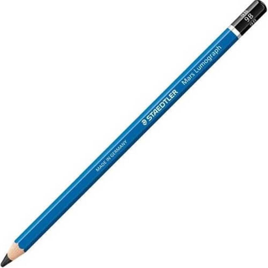 Staedtler Mars Lumograpy Kurşun Kalem 9B - 1