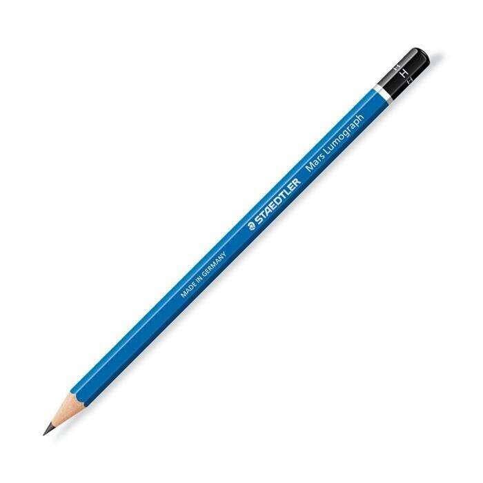 Staedtler Mars Lumograpy Pencil 100 H - 1