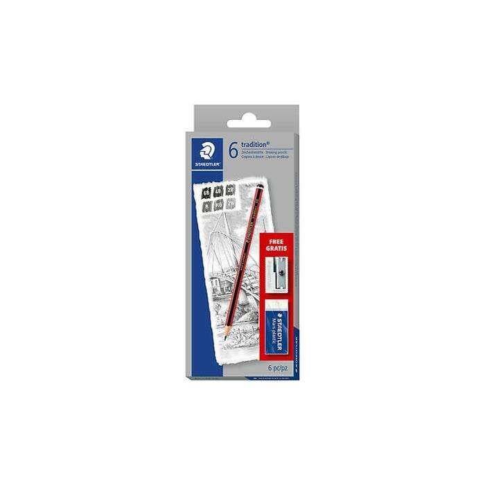 Staedtler Tradition Kurşun Kalem Seti 6'lı - 1