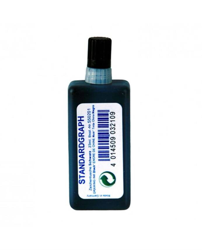 Standardgraph Rapido Mürekkebi Siyah 23 ml - 1
