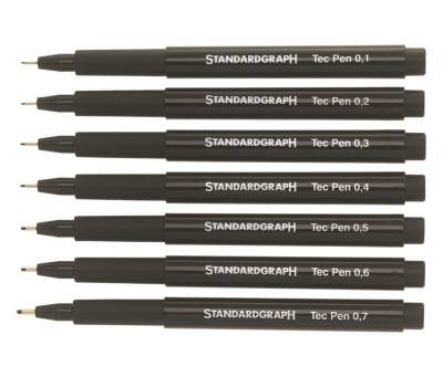 Standardgraph Technical Drawing Pencil 0.4 mm Black - 1