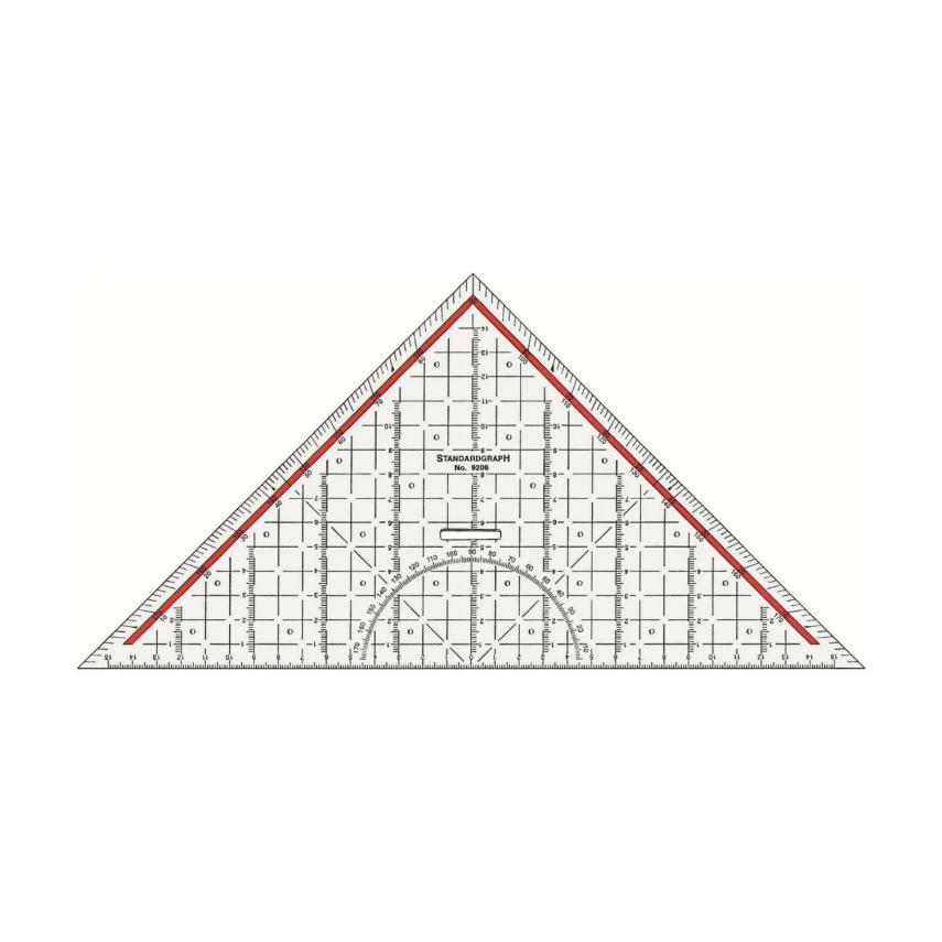 Standardgraph Triangle Angle Template 23 cm No: 9200 - 1