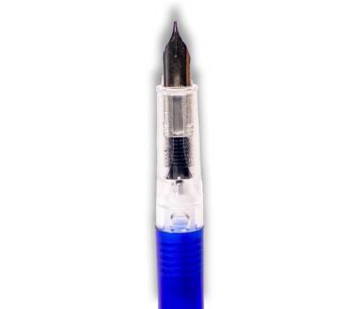 Steel Pen Dolma Kalem 0.5 mm Mavi ( Hat İçin Özel Kesilmiş Uçlar) (1)