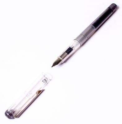 Steel Pen Fountain Pen 0.1 mm Black (Specially Cut Nibs for Calligraphy) - 3