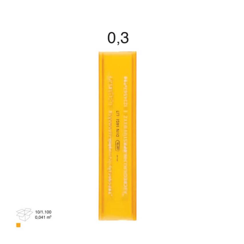 Stencil Writing Template 3 mm - 1