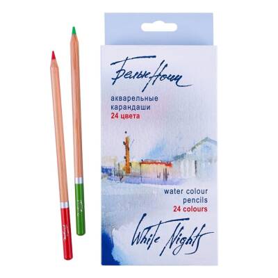 St.Petersburg Aquarell Pencil Set 24 Colors N:158411253 - 4