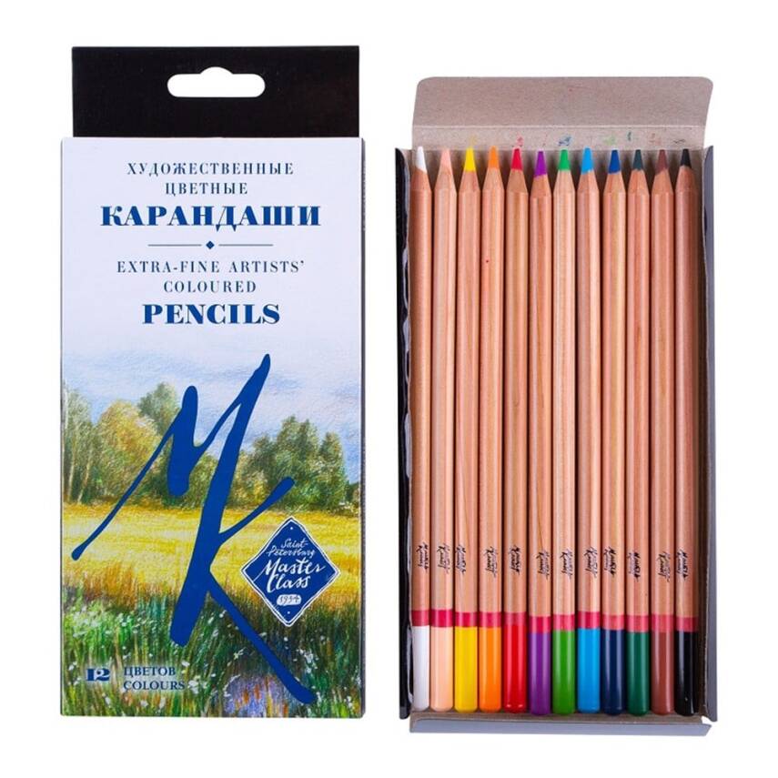 St.Petersburg Master Class Pastel Set 12 Colors N:152411184 - 1