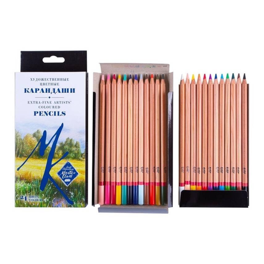 St.Petersburg Master Class Pastel Set 24 Colors N:152411185 - 1