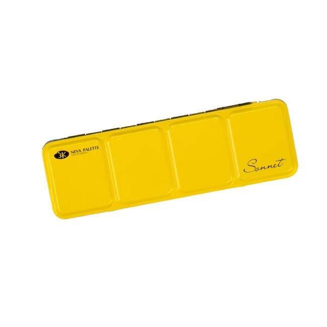 St.Petersburg Metal Empty Tin Can 21 Piece Yellow - 1