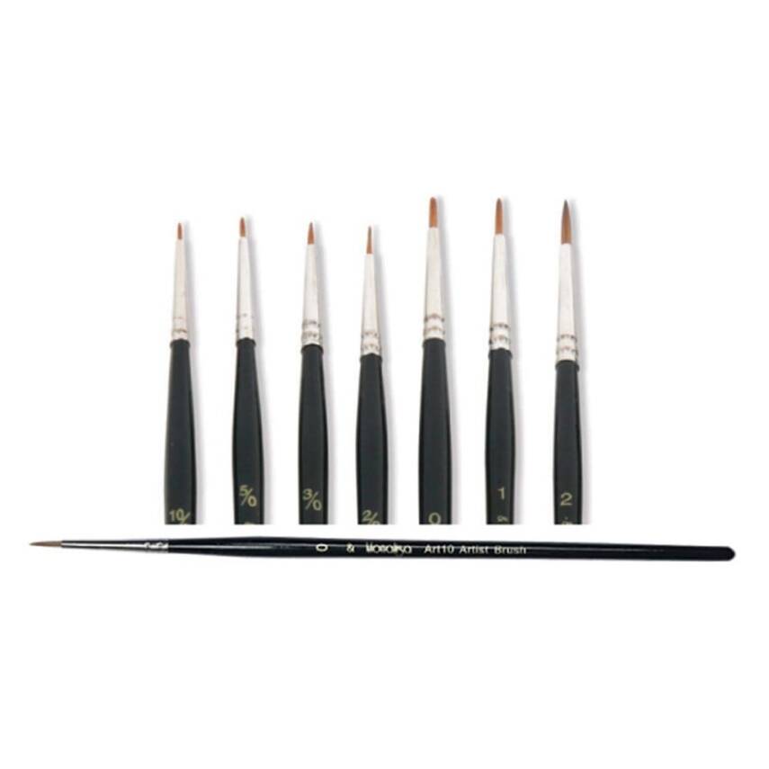 Südor 10 Series Monalisa Kolinski Illumination Brush No: 2/0 - 1