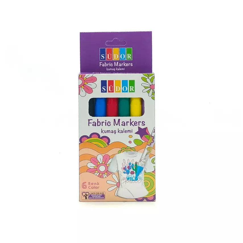 Südor Fabric Pen Set of 6 - 1