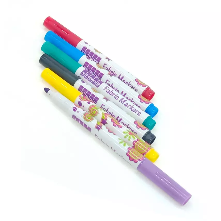 Südor Fabric Pen Set of 6 - 3
