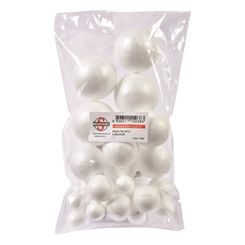 Südor Foam Balls 24 Pieces - 1