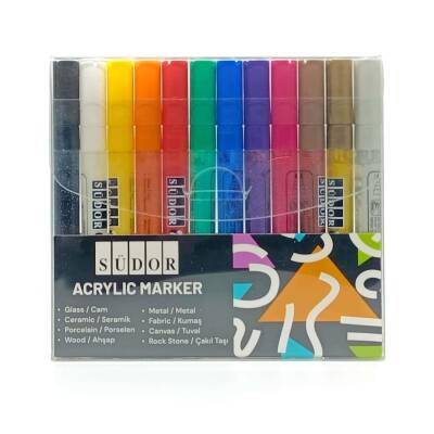 Südor Monalisa Acrylic Marker 12 Colors