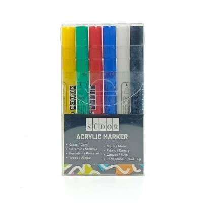Südor Monalisa Acrylic Marker 6 Colors