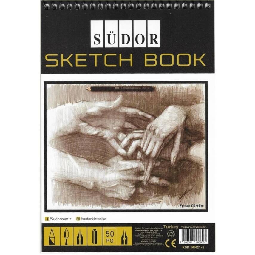Südor Wire Sketchbook A5 100 gr 50 yp - 1