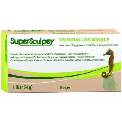 Super Sculpey Fırınlanabilir Seramik ve Model Hamuru 454 Gr.