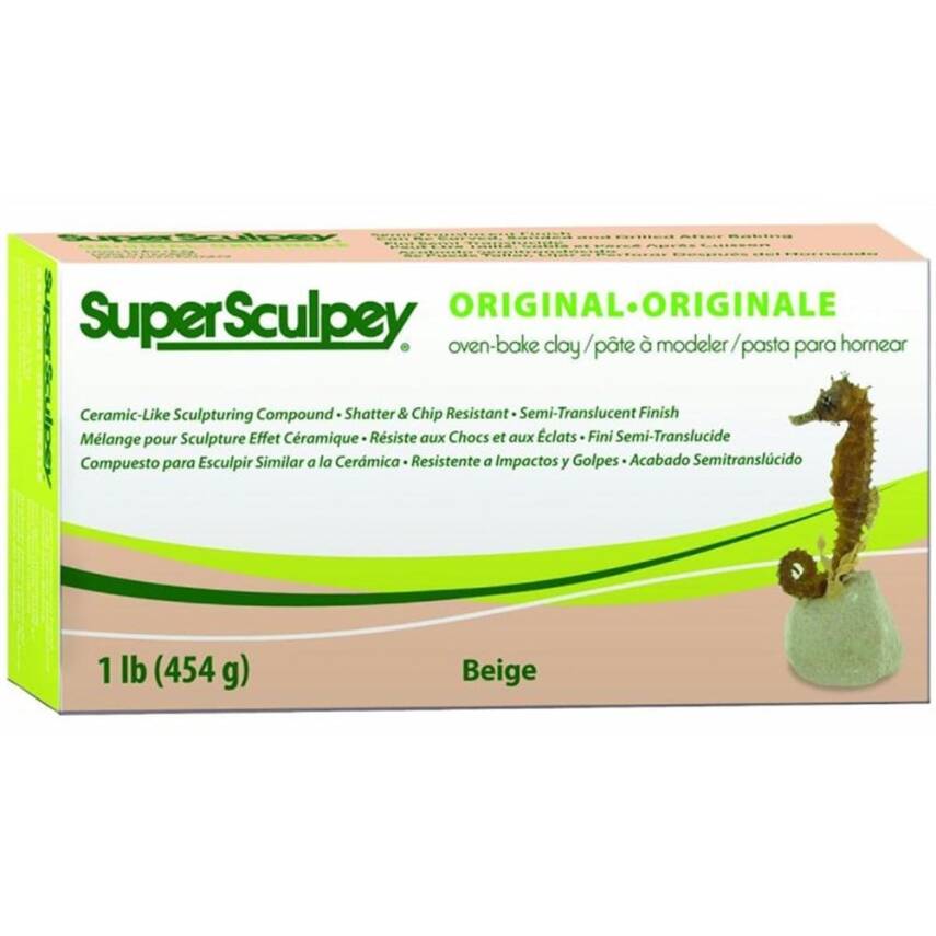 Super Sculpey Fırınlanabilir Seramik ve Model Hamuru 454 Gr. - 1