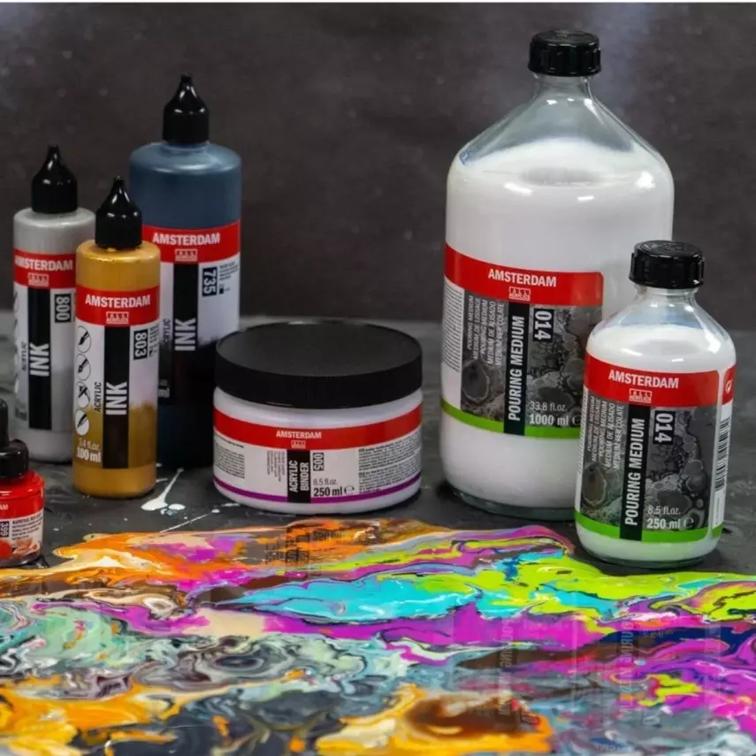Talens Amsterdam Acrylic Medium Gloss 012 250 Ml - 2
