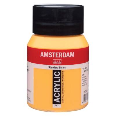 Talens Amsterdam Acrylic Paint 500 ml 253 Gold Yellow