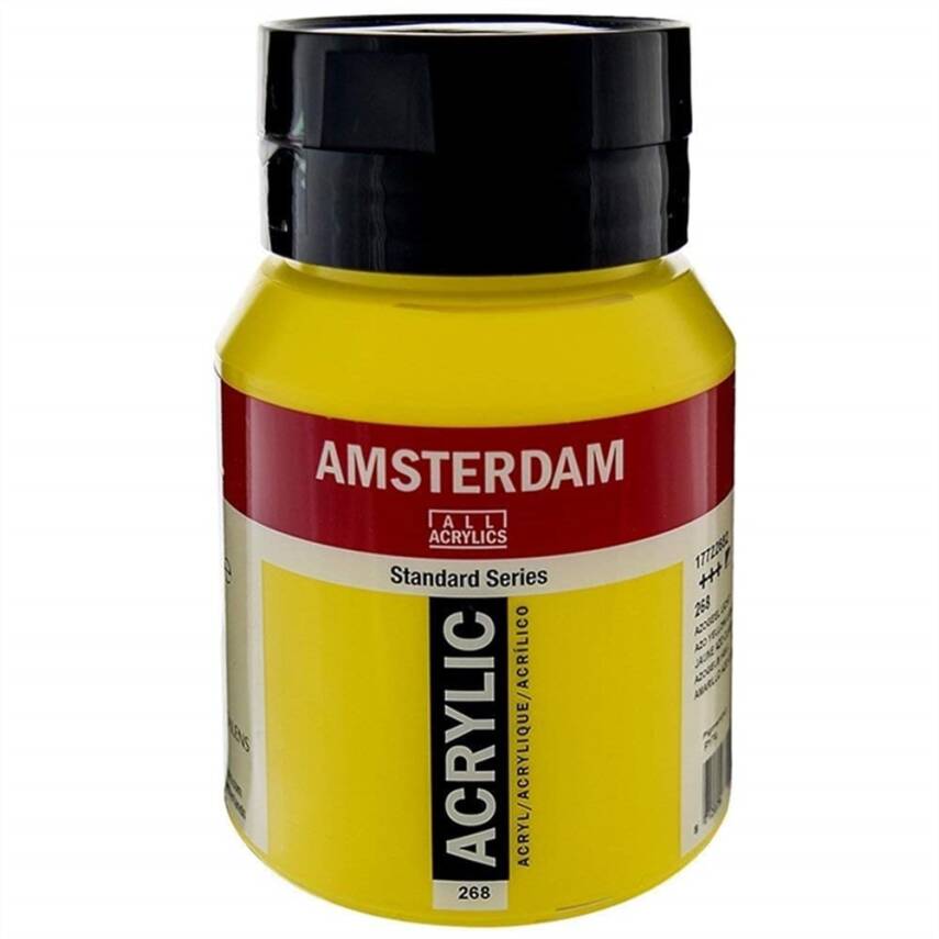 Talens Amsterdam Acrylic Paint 500 ml 268 Azo Yellow Light - 1