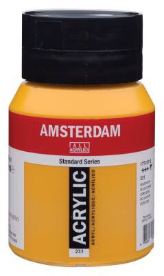 Talens Amsterdam Acrylic Paint 500 ml 270 Azo Yellow Deep