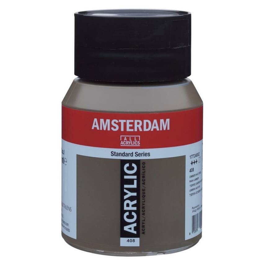 Talens Amsterdam Acrylic Paint 500 ml 408 Raw Umber - 1