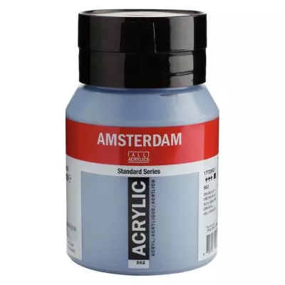 Talens Amsterdam Acrylic Paint 500 ml 562 Greyish Blue