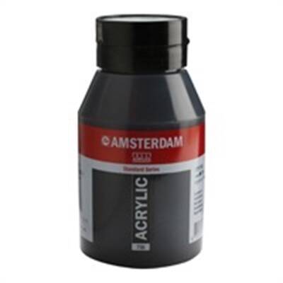 Talens Amsterdam Acrylic Paint 500 ml 735 Oxide Black