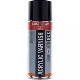 Talens Amsterdam Acrylic Spray Varnish Satin No: 116 400 ml - 1