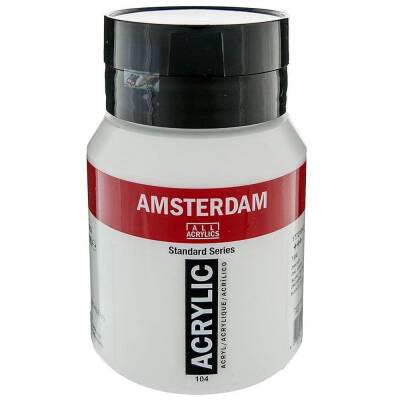 Talens Amsterdam Akrilik Boya 500 ml 104 Zinc White